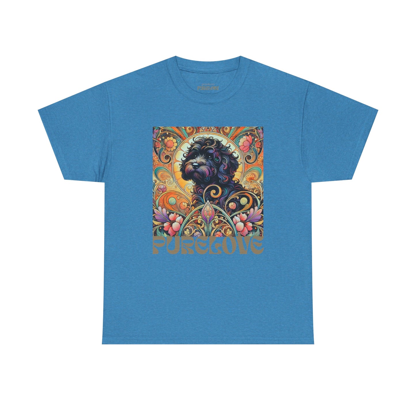 Black Cavapoo (Cavoodle) Vintage Graphic T-Shirt – Unisex Cotton Tee for Dog Lovers