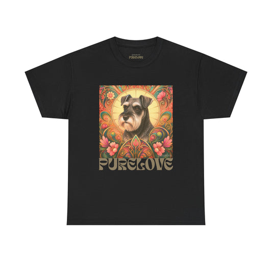 Schnauzer Vintage Graphic T-Shirt – Unisex Cotton Tee for Dog Lovers