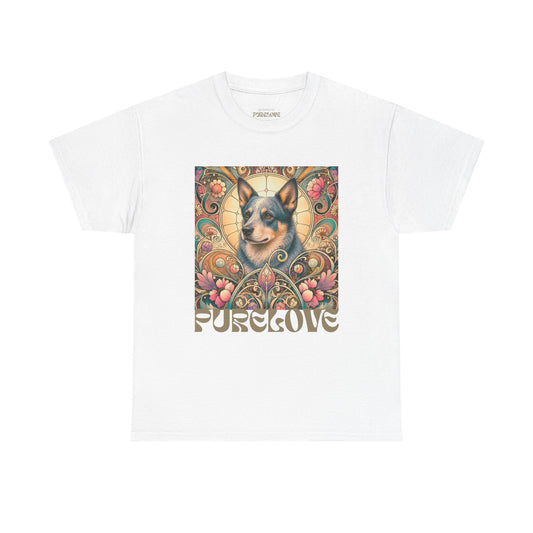 Australian Blue Heeler Vintage Graphic T-Shirt – Unisex Cotton Tee for Dog Lovers