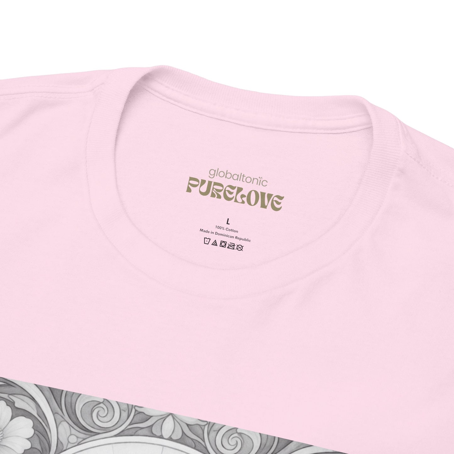 Pug Tan Vintage Unisex Cotton Tee for Dog Lovers (Black & White T-Shirt)