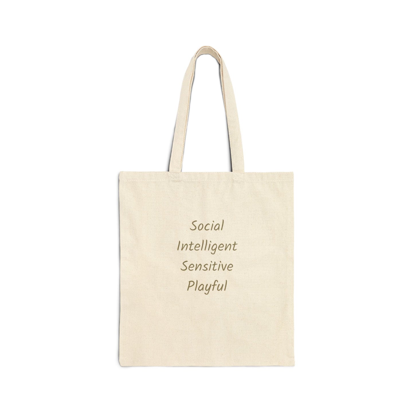 Red Goldendoodle Vintage Dog Lovers Cotton Canvas Tote Bag - Unique, Artistic, Durable