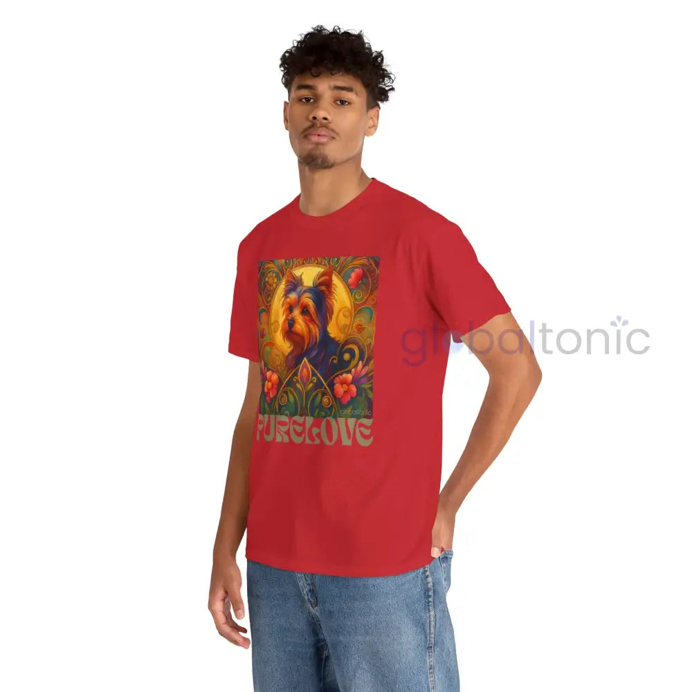 Australian Terrier Vintage Graphic T-Shirt – Unisex Cotton Tee for Dog Lovers T-Shirt