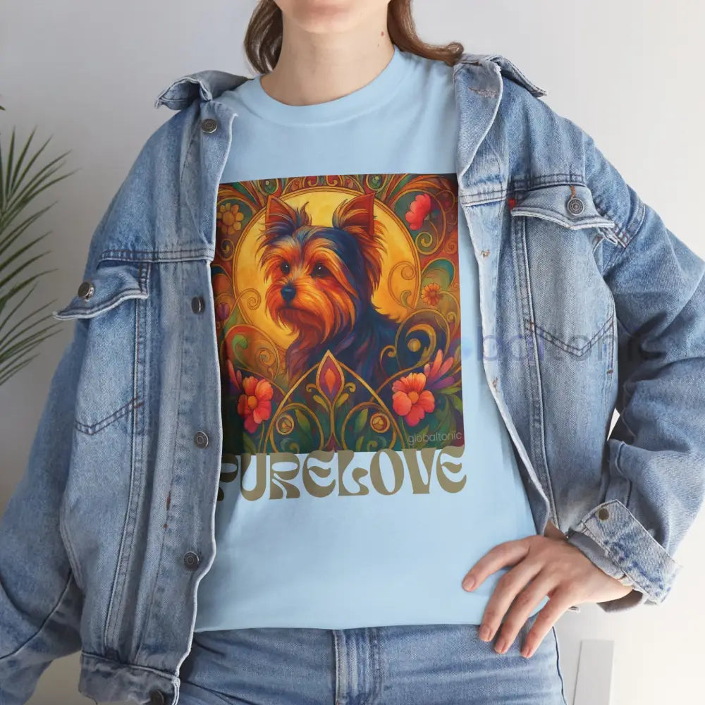 Australian Terrier Vintage Graphic T-Shirt – Unisex Cotton Tee for Dog Lovers T-Shirt