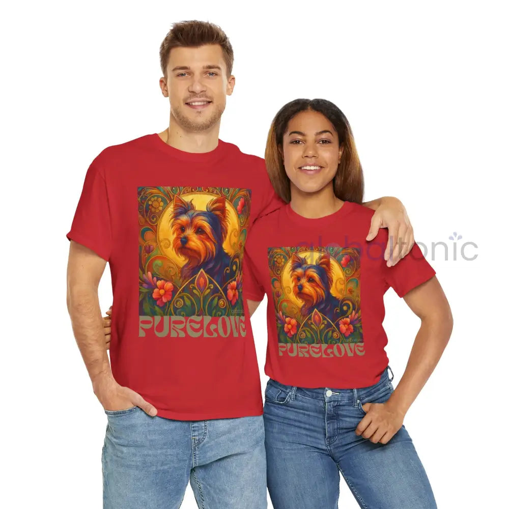 Australian Terrier Vintage Graphic T-Shirt – Unisex Cotton Tee for Dog Lovers T-Shirt