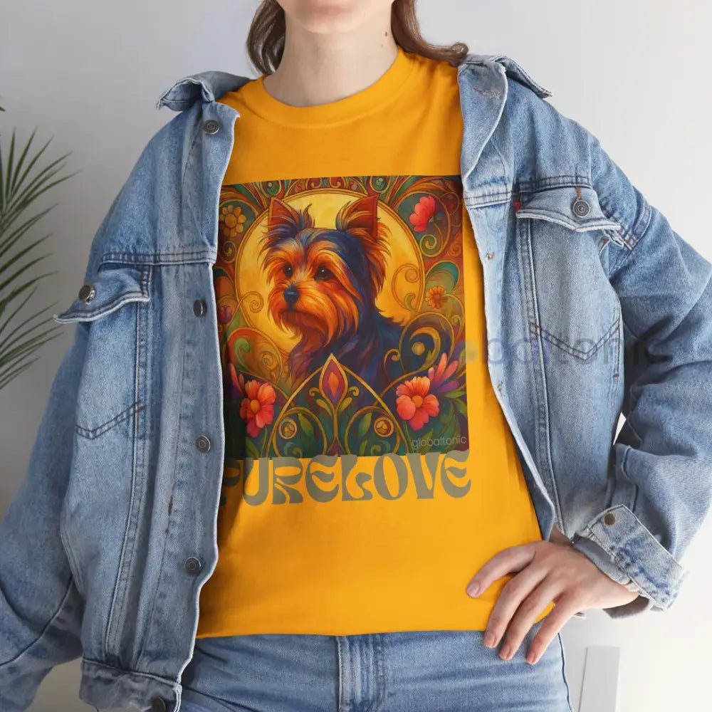 Australian Terrier Vintage Graphic T-Shirt – Unisex Cotton Tee for Dog Lovers T-Shirt