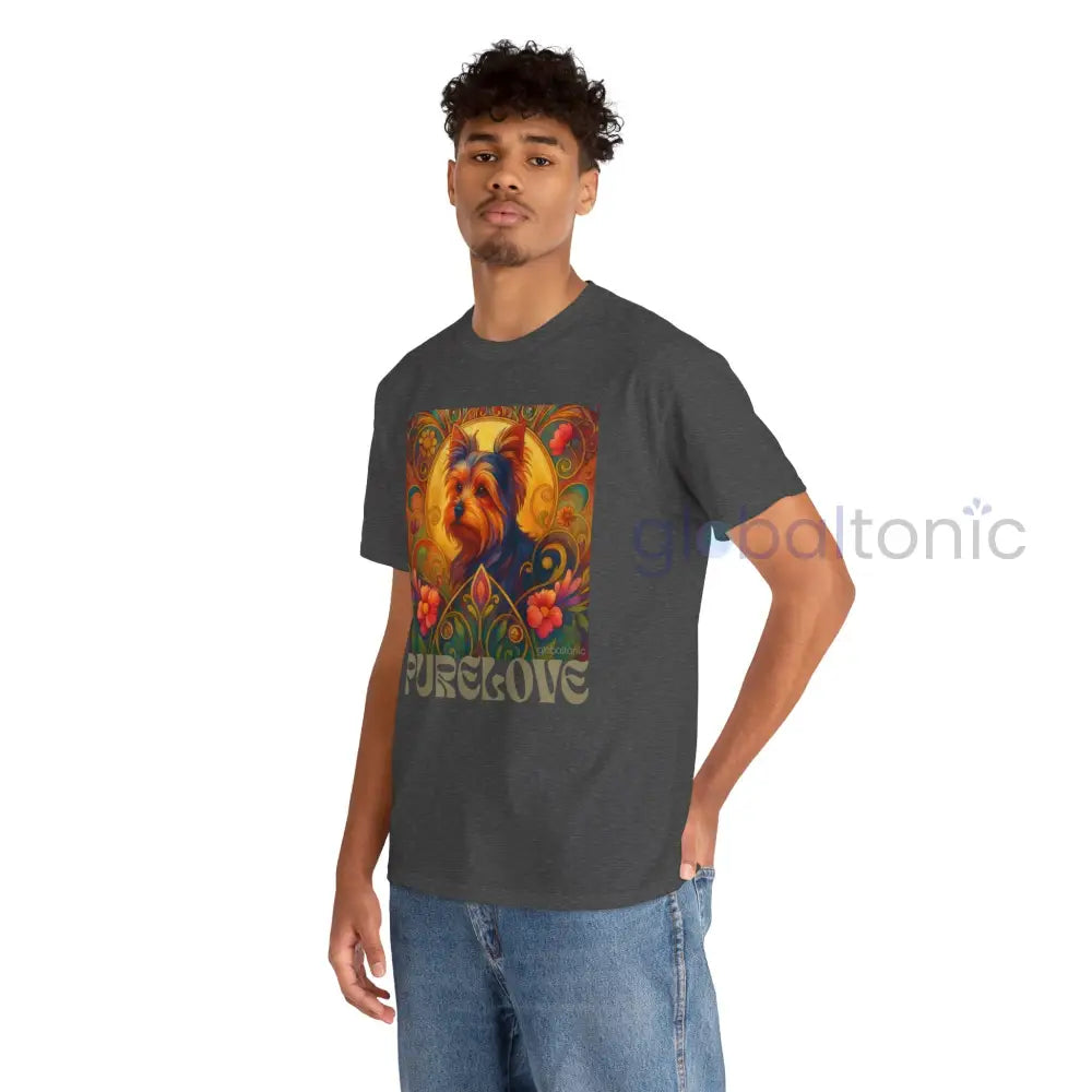 Australian Terrier Vintage Graphic T-Shirt – Unisex Cotton Tee for Dog Lovers T-Shirt