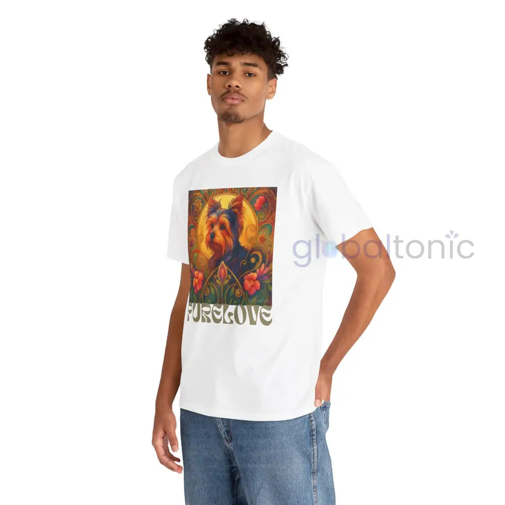 Australian Terrier Vintage Graphic T-Shirt – Unisex Cotton Tee for Dog Lovers T-Shirt