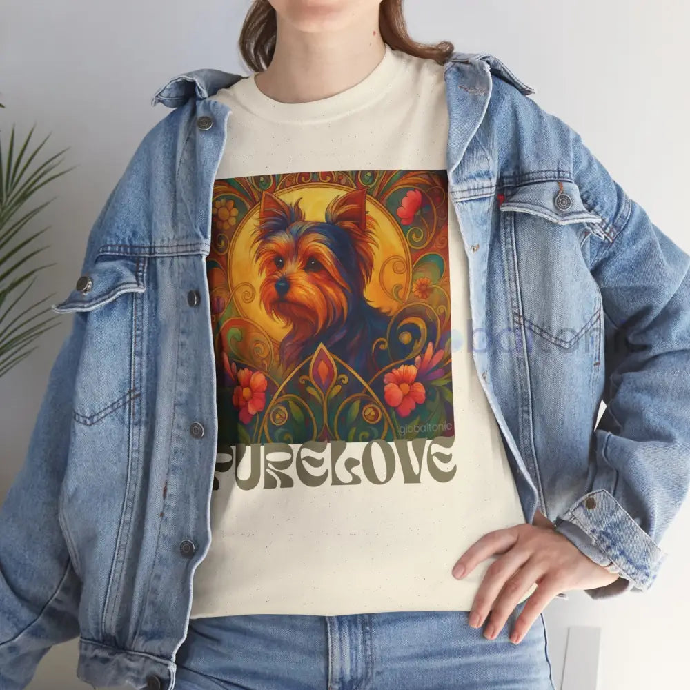 Australian Terrier Vintage Graphic T-Shirt – Unisex Cotton Tee for Dog Lovers T-Shirt