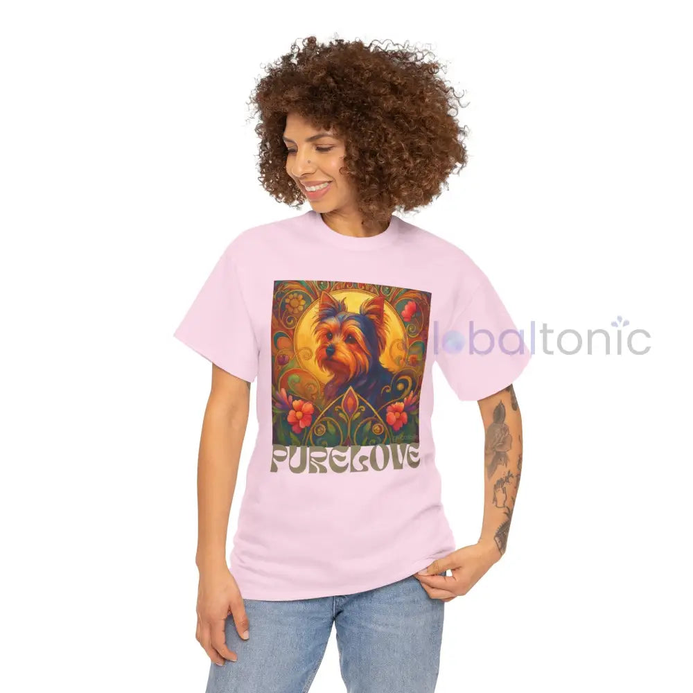 Australian Terrier Vintage Graphic T-Shirt – Unisex Cotton Tee for Dog Lovers T-Shirt
