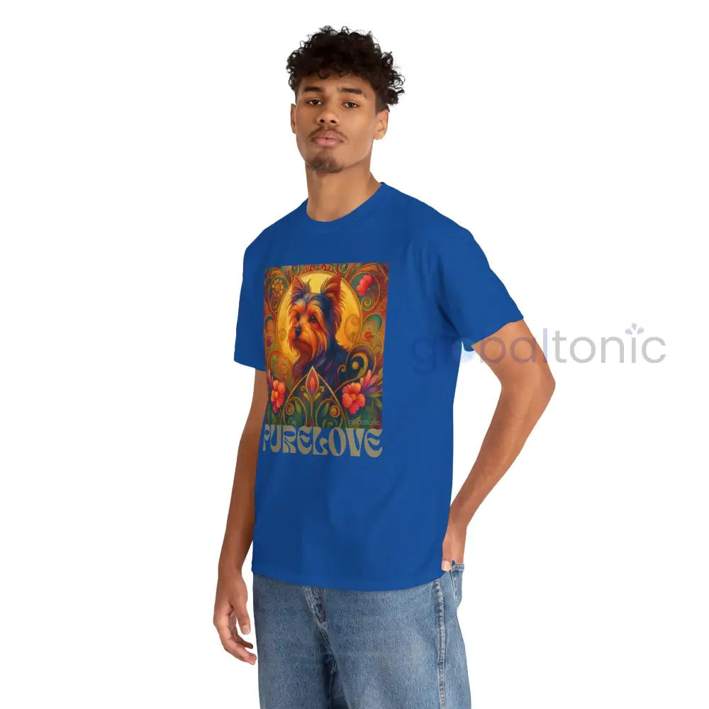 Australian Terrier Vintage Graphic T-Shirt – Unisex Cotton Tee for Dog Lovers T-Shirt