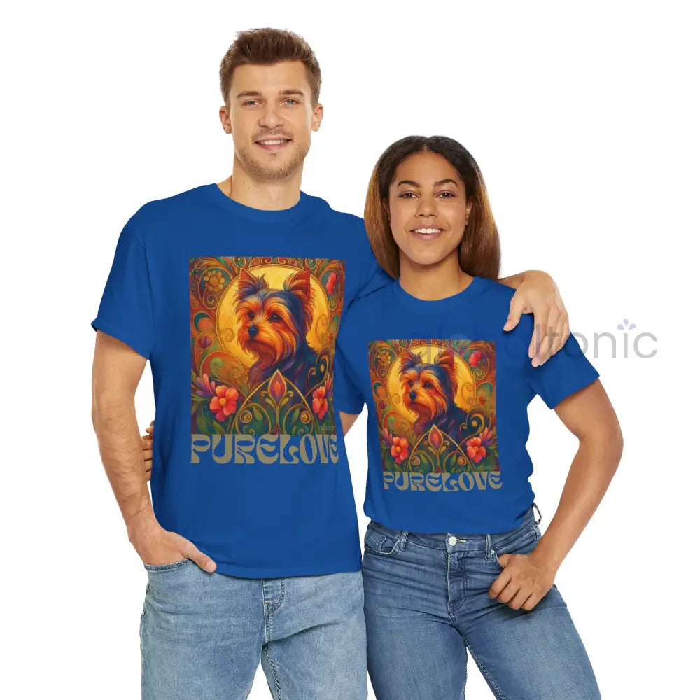 Australian Terrier Vintage Graphic T-Shirt – Unisex Cotton Tee for Dog Lovers T-Shirt