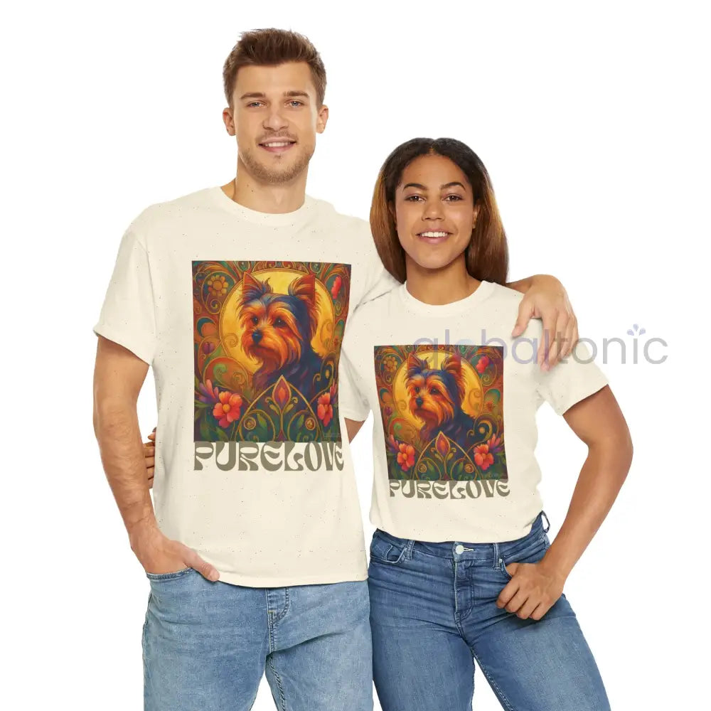 Australian Terrier Vintage Graphic T-Shirt – Unisex Cotton Tee for Dog Lovers T-Shirt