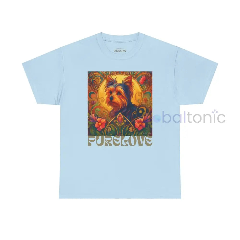 Australian Terrier Vintage Graphic T-Shirt – Unisex Cotton Tee for Dog Lovers Light Blue / S T-Shirt