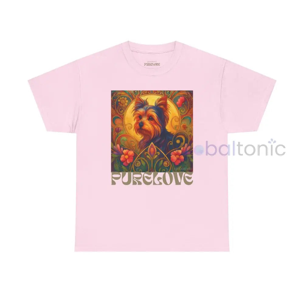 Australian Terrier Vintage Graphic T-Shirt – Unisex Cotton Tee for Dog Lovers Light Pink / S T-Shirt