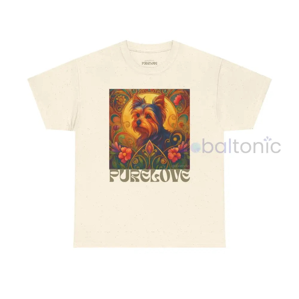 Australian Terrier Vintage Graphic T-Shirt – Unisex Cotton Tee for Dog Lovers Natural / S T-Shirt