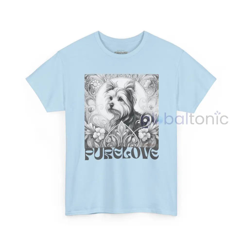 Australian Terrier Vintage Unisex Cotton Tee for Dog Lovers (Black & White) T-Shirt