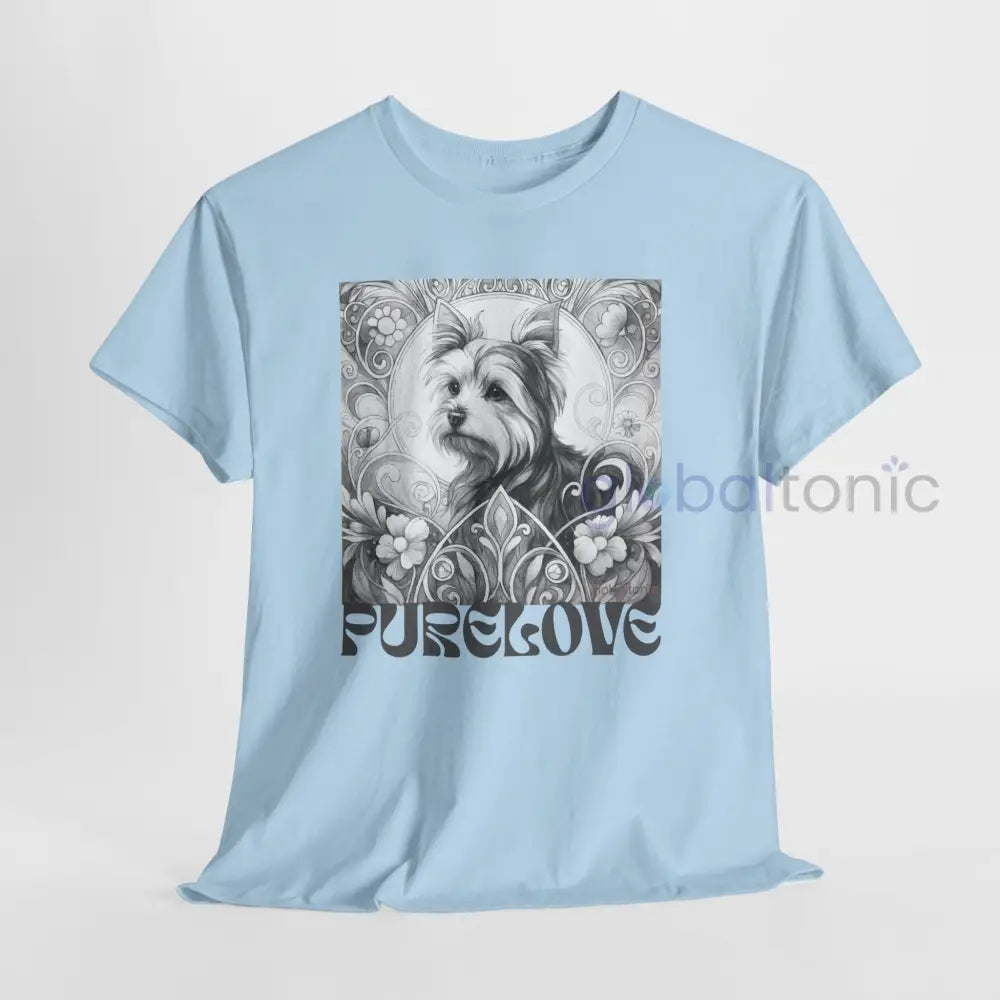 Australian Terrier Vintage Unisex Cotton Tee for Dog Lovers (Black & White) T-Shirt