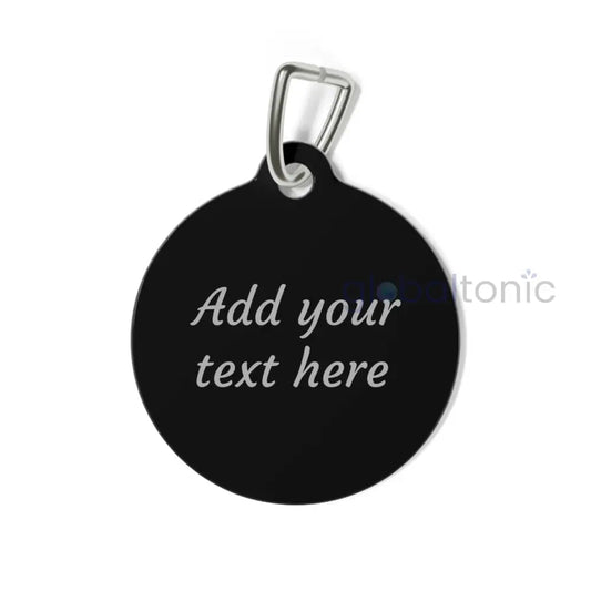 Dalmatian Dog Tag (Black & White) - Vintage Design Gift for Dog Lovers & Pet Owners 1’’ Pets