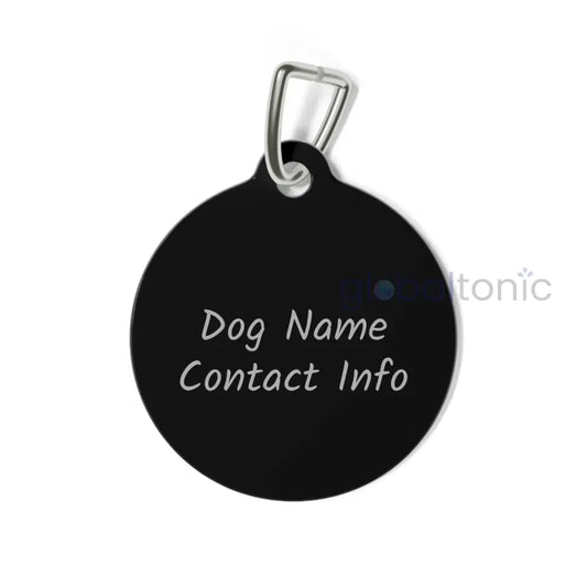 Golden Labrador Dog Tag - Vintage Design Gift for Dog Lovers & Pet Owners 1’’ Pets