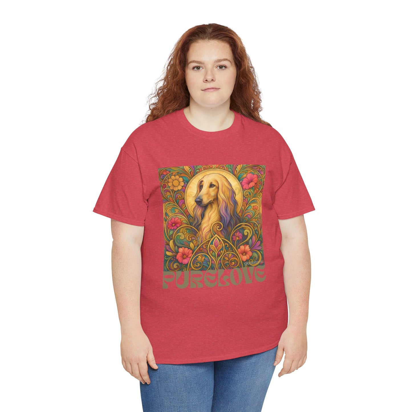 Afghan Vintage Graphic T-Shirt – Unisex Cotton Tee for Dog Lovers