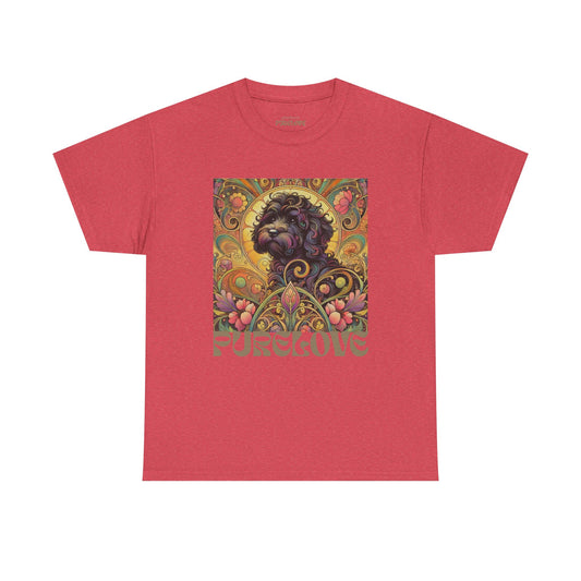 Black Cavapoo (Cavoodle) Vintage Graphic T-Shirt – Unisex Cotton Tee for Dog Lovers