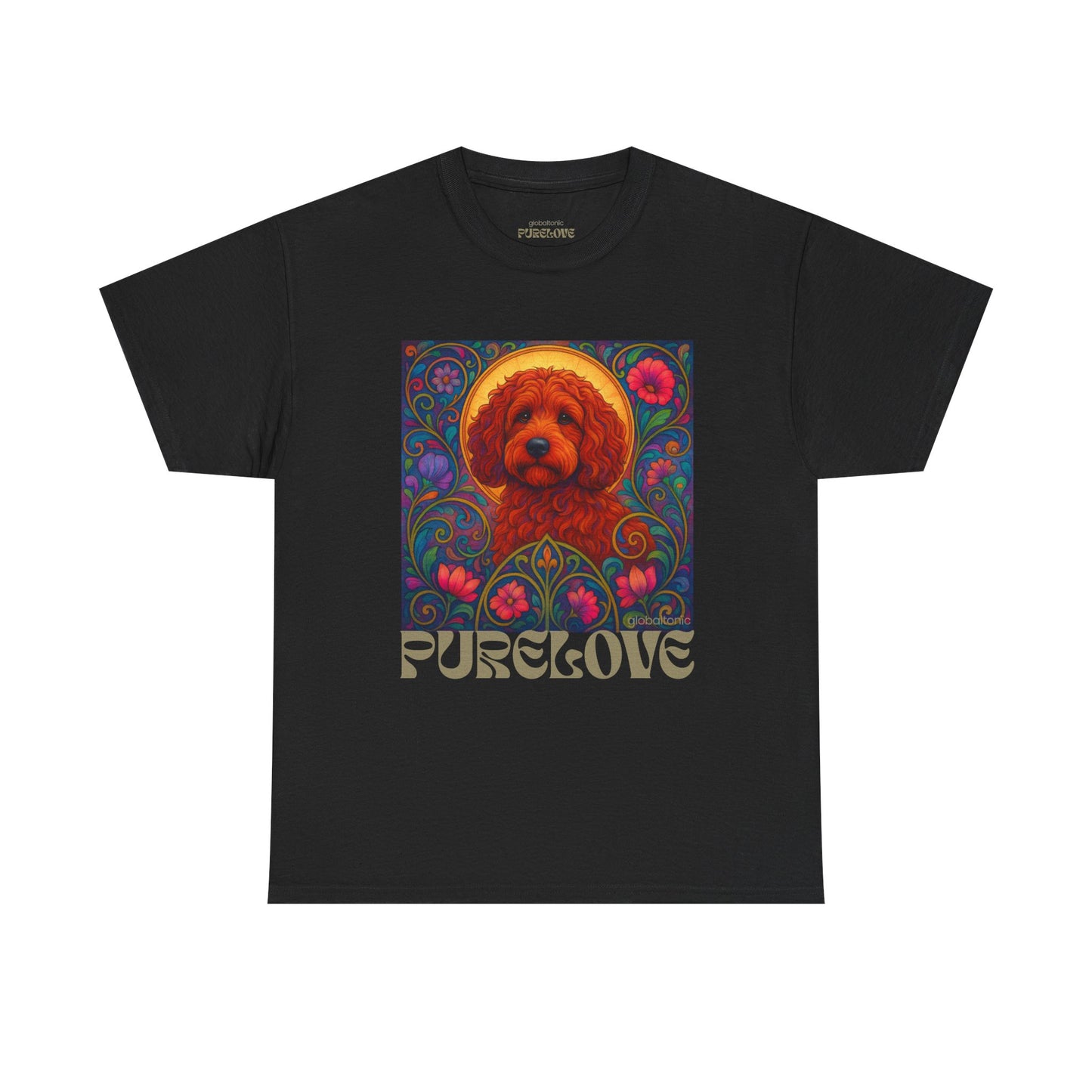 Red Cockapoo (Spoodle) Vintage Graphic T-Shirt – Unisex Cotton Tee for Dog Lovers