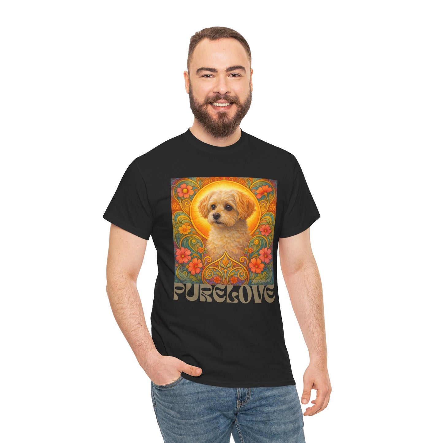 Foxypoo (Foodle) Vintage Graphic T-Shirt – Unisex Cotton Tee for Dog Lovers
