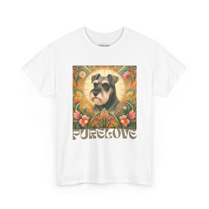 Schnauzer Vintage Graphic T-Shirt – Unisex Cotton Tee for Dog Lovers