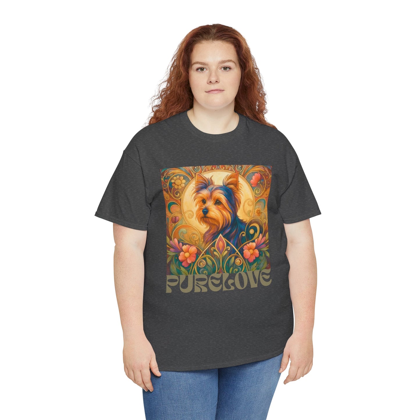 Australian Terrier Vintage Graphic T-Shirt – Unisex Cotton Tee for Dog Lovers