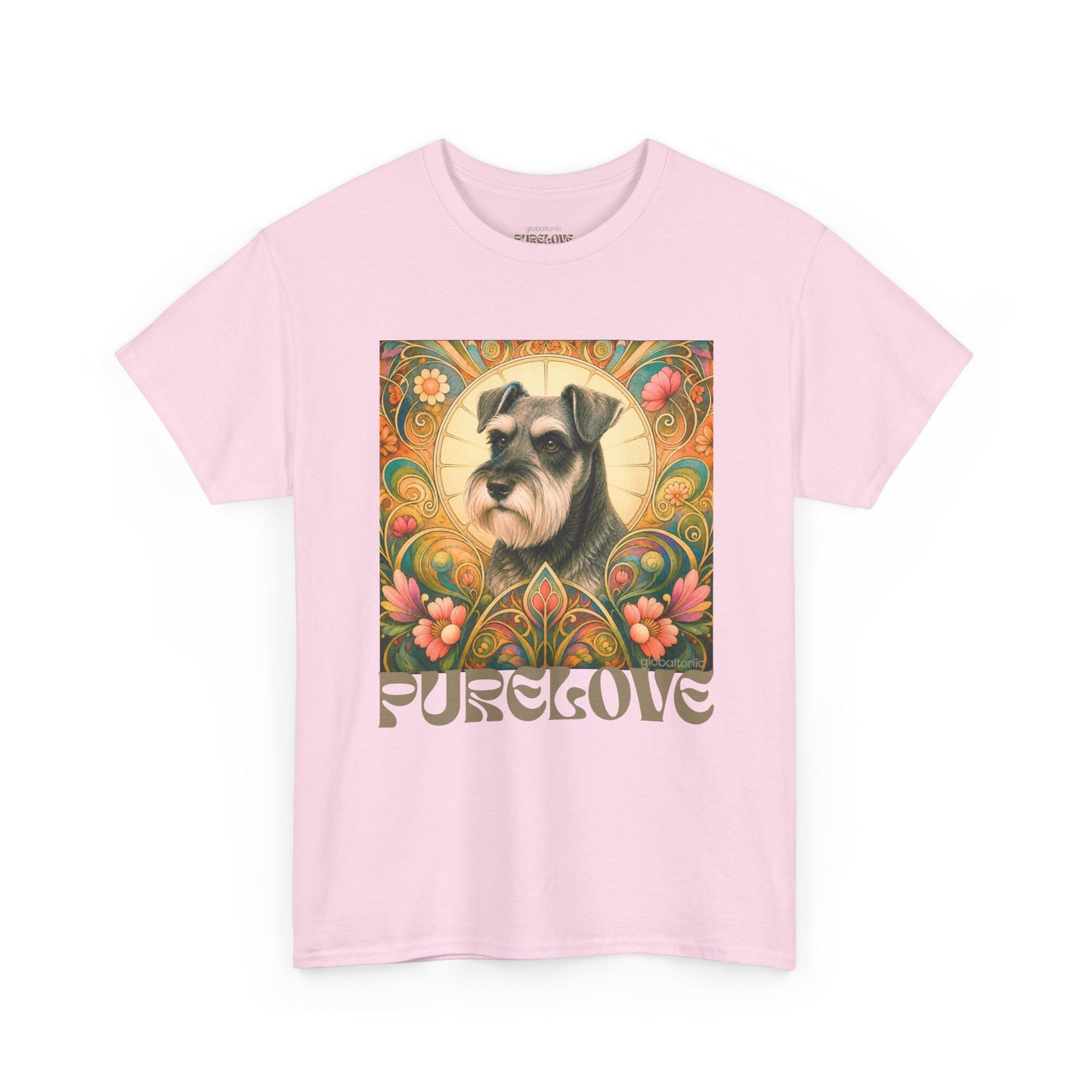 Schnauzer Vintage Graphic T-Shirt – Unisex Cotton Tee for Dog Lovers