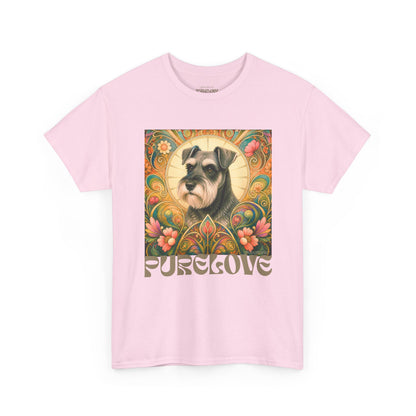 Schnauzer Vintage Graphic T-Shirt – Unisex Cotton Tee for Dog Lovers