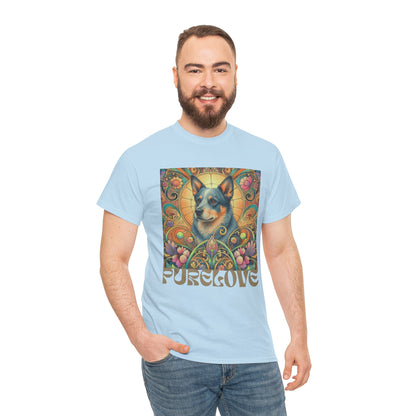 Australian Blue Heeler Vintage Graphic T-Shirt – Unisex Cotton Tee for Dog Lovers