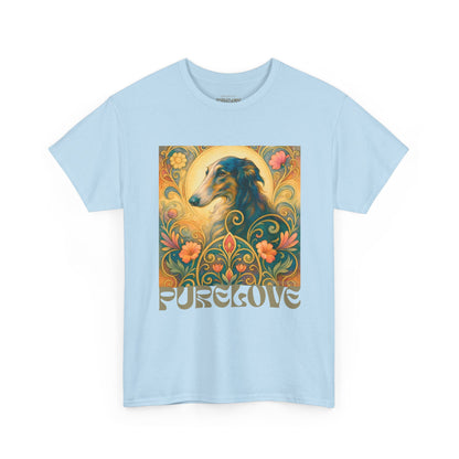 Borzoi Vintage Graphic T-Shirt – Unisex Cotton Tee for Dog Lovers