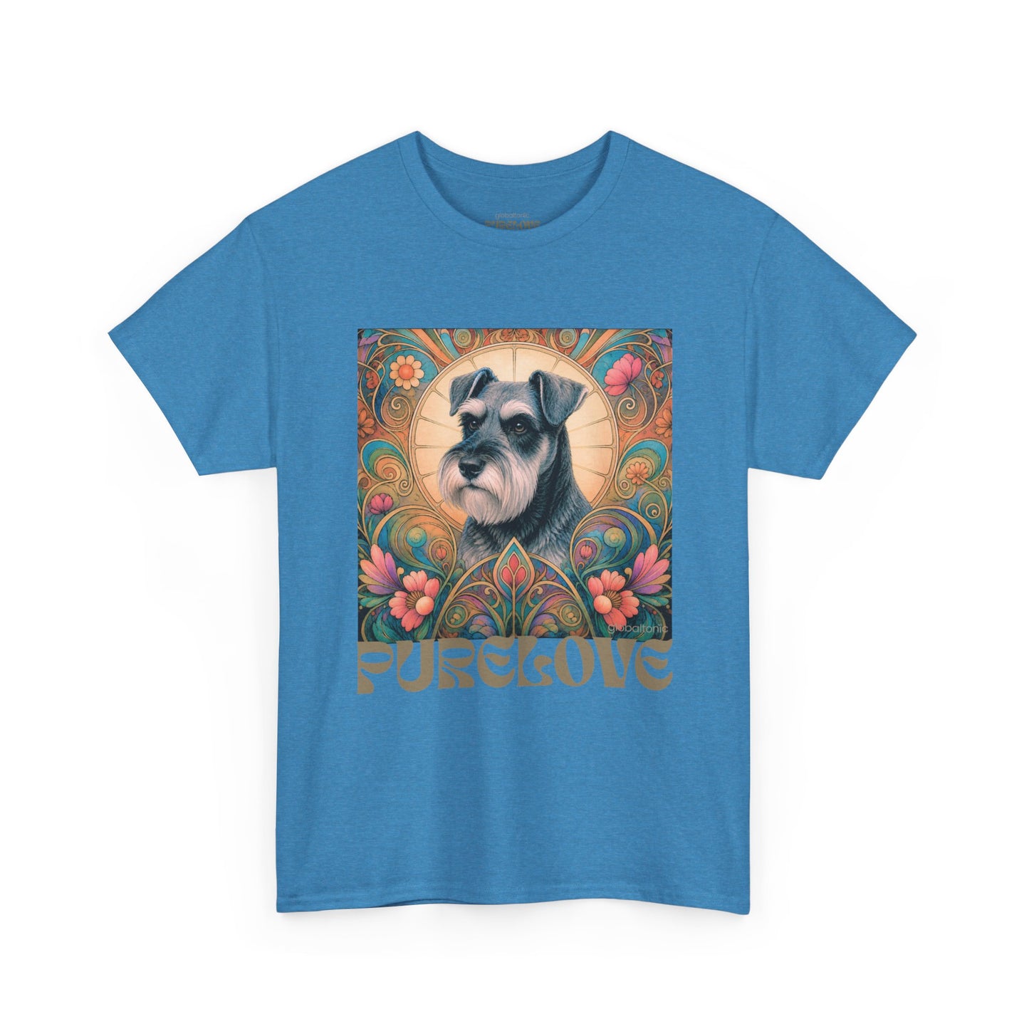 Schnauzer Vintage Graphic T-Shirt – Unisex Cotton Tee for Dog Lovers