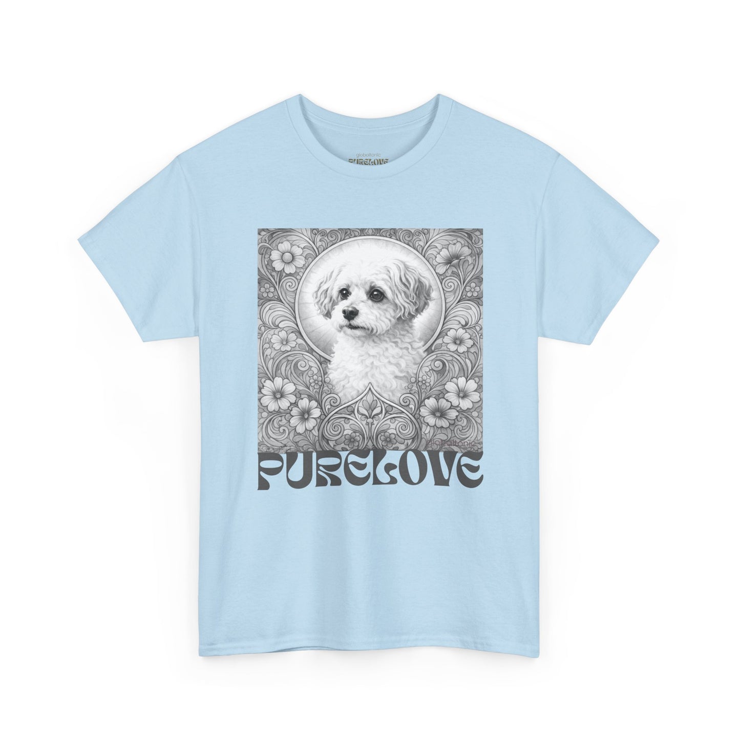 Foxypoo (Foodle) Vintage Graphic T-Shirt – Unisex Cotton Tee for Dog Lovers (Black & White)