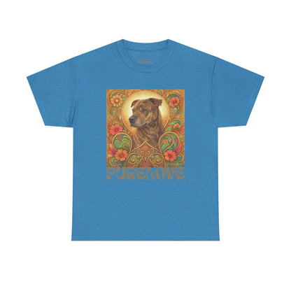 Staffy Brown Brindle Vintage Graphic T-Shirt – Unisex Cotton Tee for Dog Lovers
