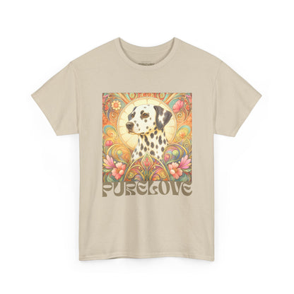 Dalmatian Vintage Graphic T-Shirt – Unisex Cotton Tee for Dog Lovers