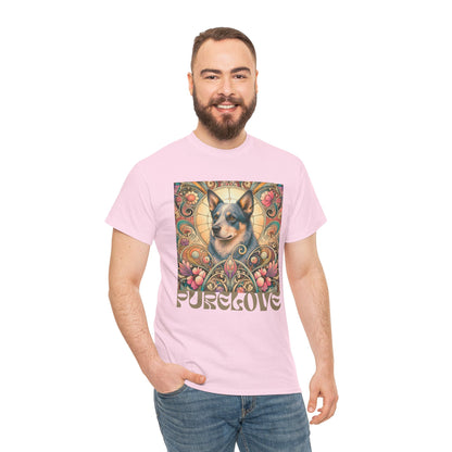 Australian Blue Heeler Vintage Graphic T-Shirt – Unisex Cotton Tee for Dog Lovers