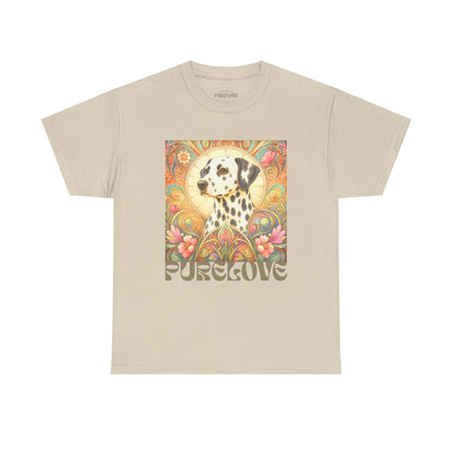 Dalmatian Vintage Graphic T-Shirt – Unisex Cotton Tee for Dog Lovers