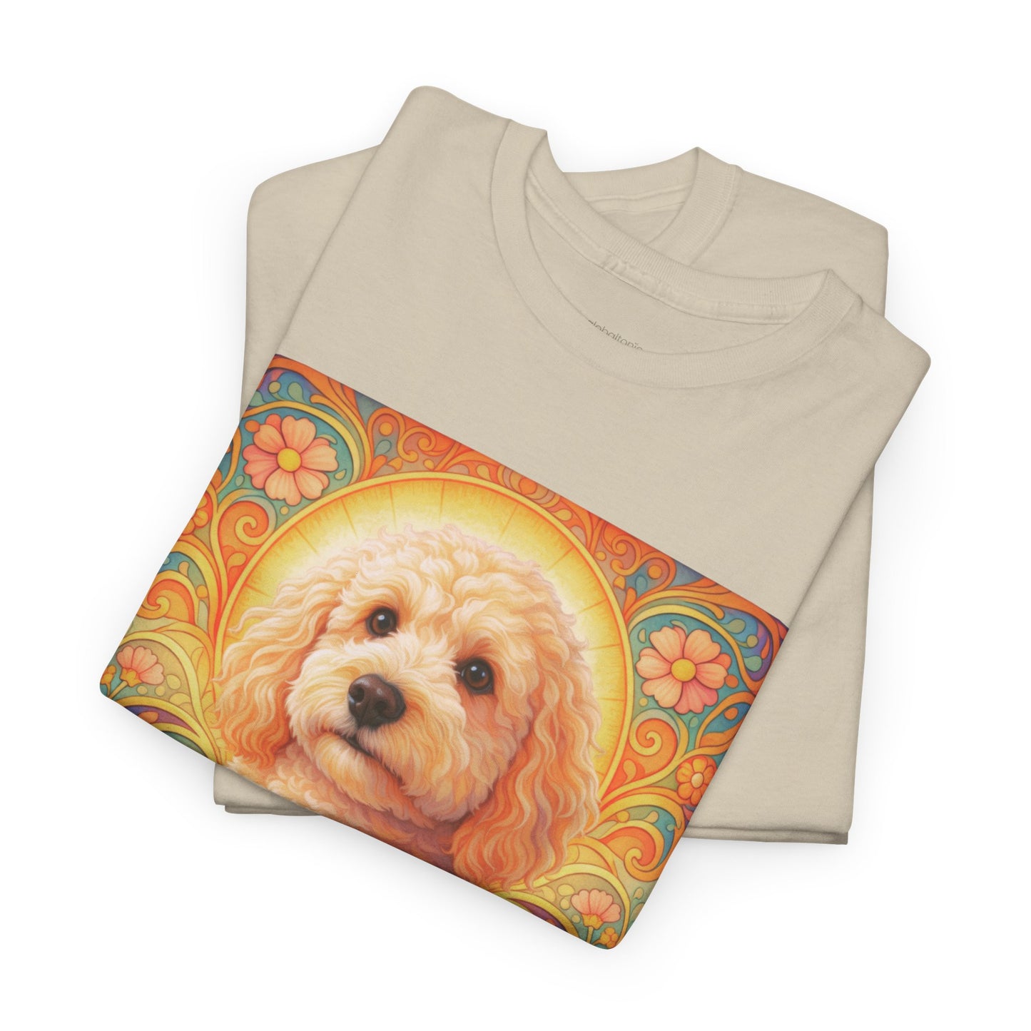 Goldendoodle (Groodle) Vintage Graphic T-Shirt – Unisex Cotton Tee for Dog Lovers
