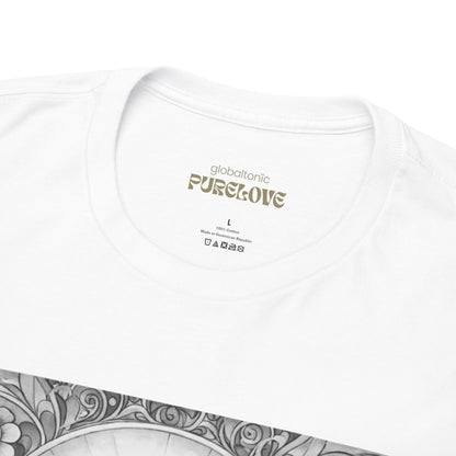 Labrador Vintage Unisex Cotton Tee for Dog Lovers (Black & White)