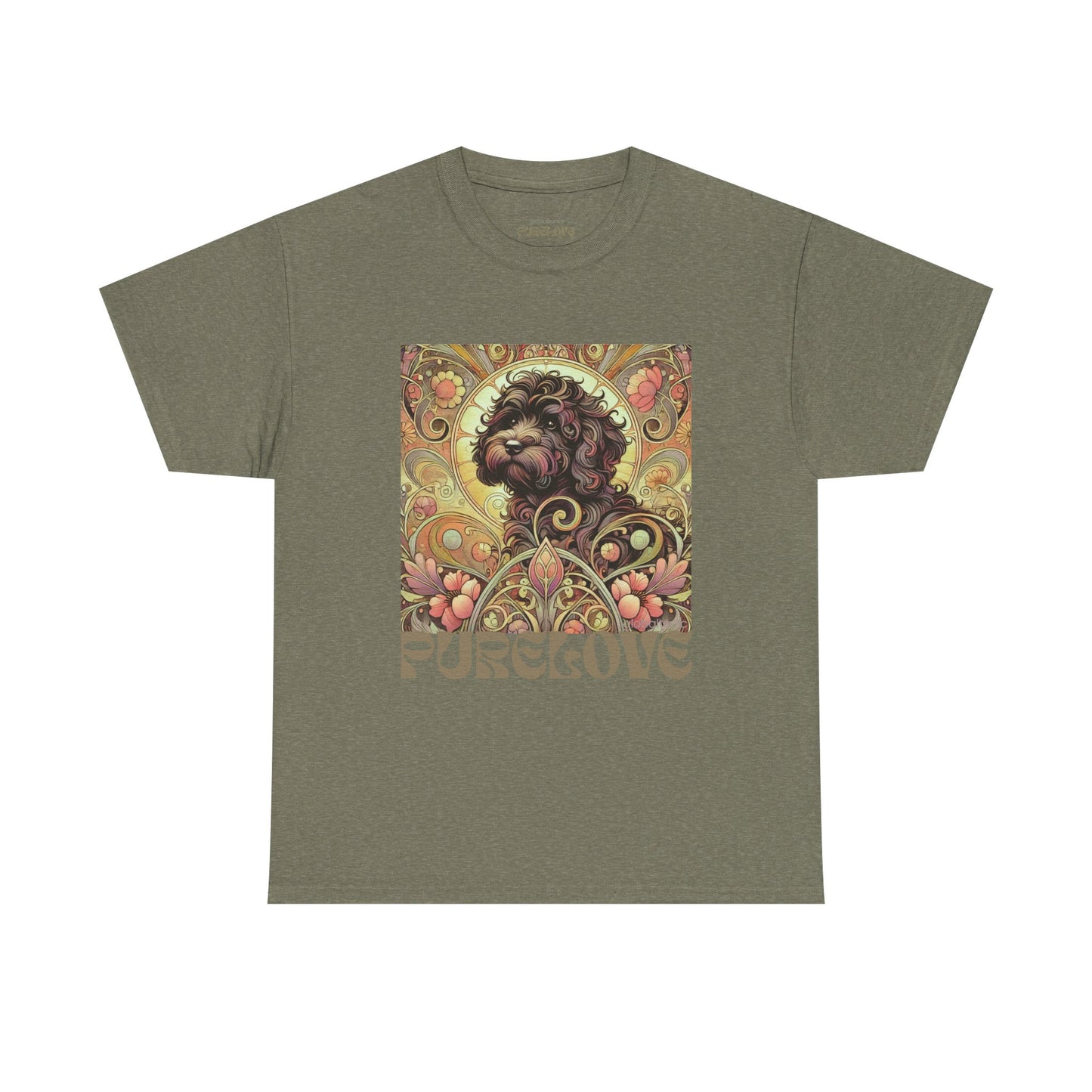 Black Cavapoo (Cavoodle) Vintage Graphic T-Shirt – Unisex Cotton Tee for Dog Lovers
