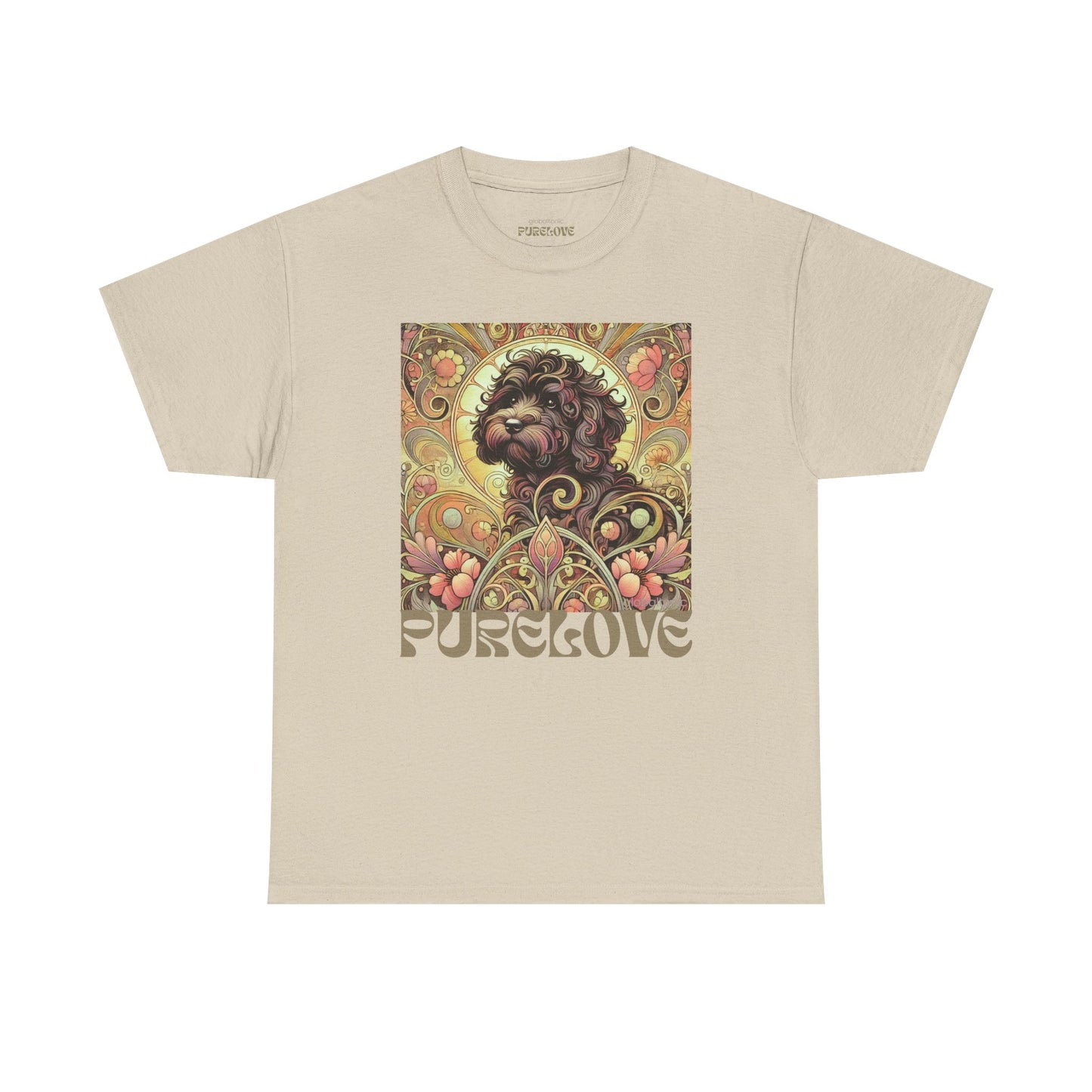 Black Cavapoo (Cavoodle) Vintage Graphic T-Shirt – Unisex Cotton Tee for Dog Lovers