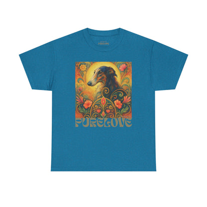 Borzoi Vintage Graphic T-Shirt – Unisex Cotton Tee for Dog Lovers