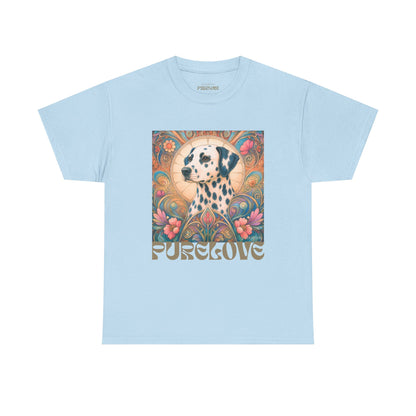 Dalmatian Vintage Graphic T-Shirt – Unisex Cotton Tee for Dog Lovers
