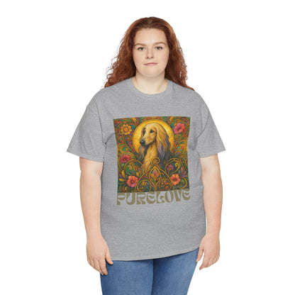 Afghan Vintage Graphic T-Shirt – Unisex Cotton Tee for Dog Lovers