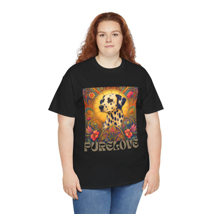 Dalmatian Vintage Graphic T-Shirt – Unisex Cotton Tee for Dog Lovers