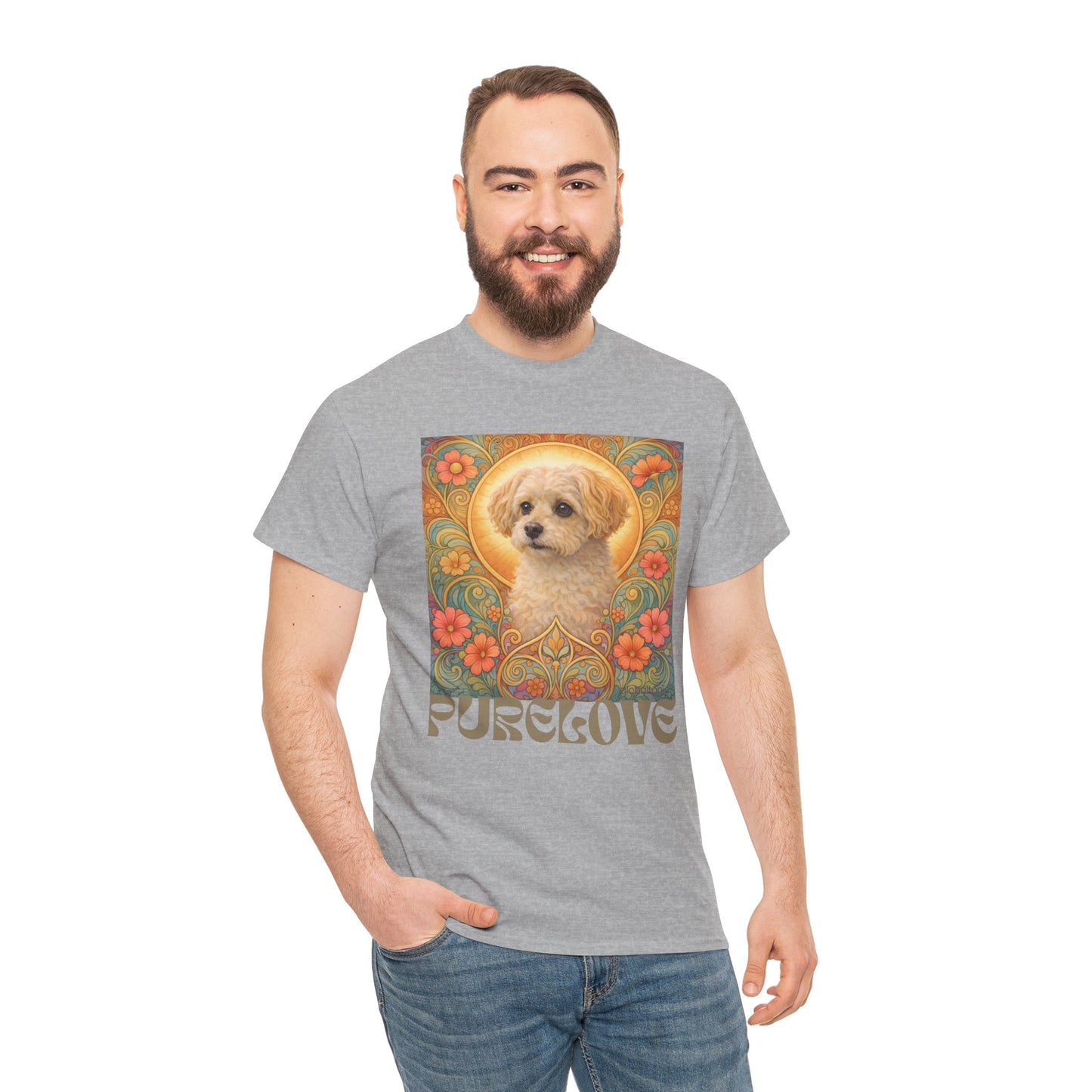 Foxypoo (Foodle) Vintage Graphic T-Shirt – Unisex Cotton Tee for Dog Lovers