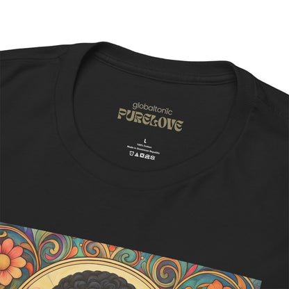 Black Poodle Vintage Graphic T-Shirt – Unisex Cotton Tee for Dog Lovers