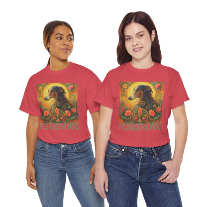 Borzoi Vintage Graphic T-Shirt – Unisex Cotton Tee for Dog Lovers